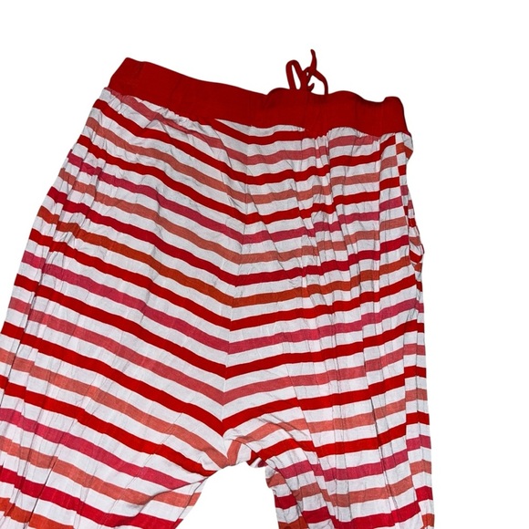 Little bum bums bamboo adult women red white pink pajama lounge pants large L pj - Picture 5 of 5
